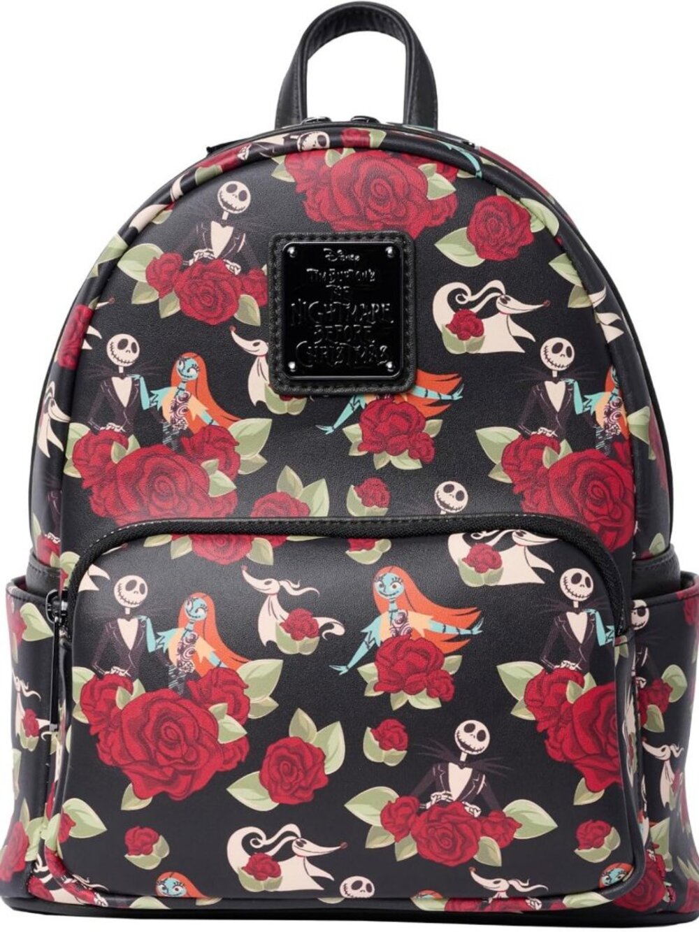 Floral Jack Skellington Backpack | Nightmare Before Christmas Lounge Bag